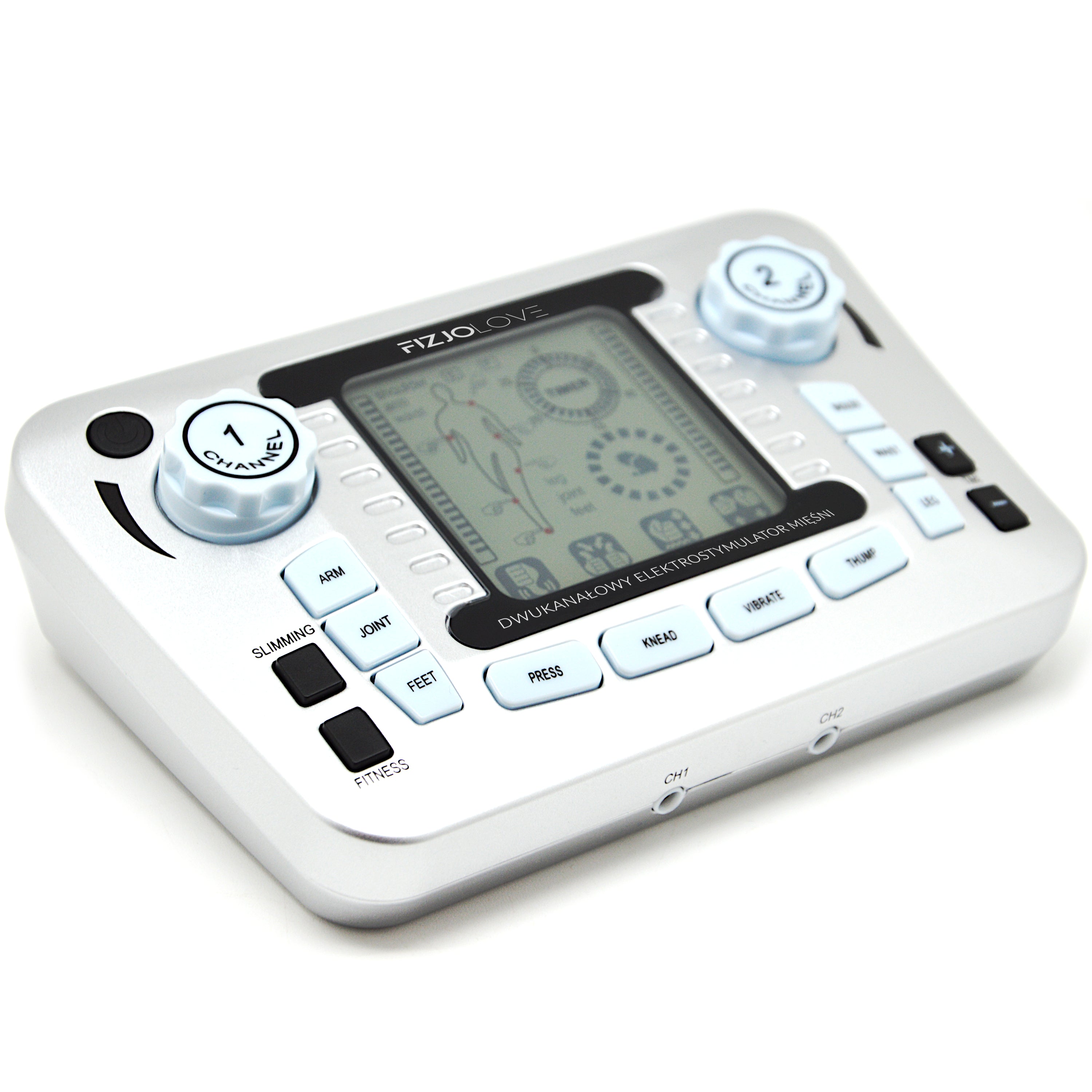 XXL muscle electrostimulator gray AS979