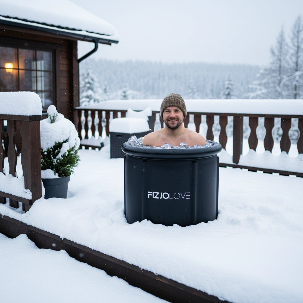 Beczka do Morsowania 320L Wanna Lodowa Przenośny Basen do Regeneracji Balia