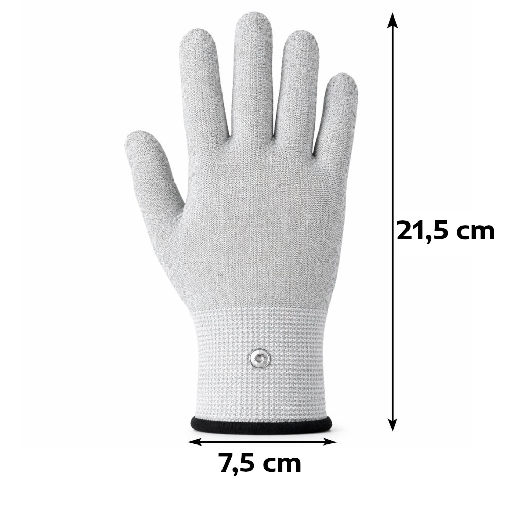 Rękawiczki Elektrody TENS EMS do Elektrostymulatora Masażera Rozmiar L elektrostymulacja