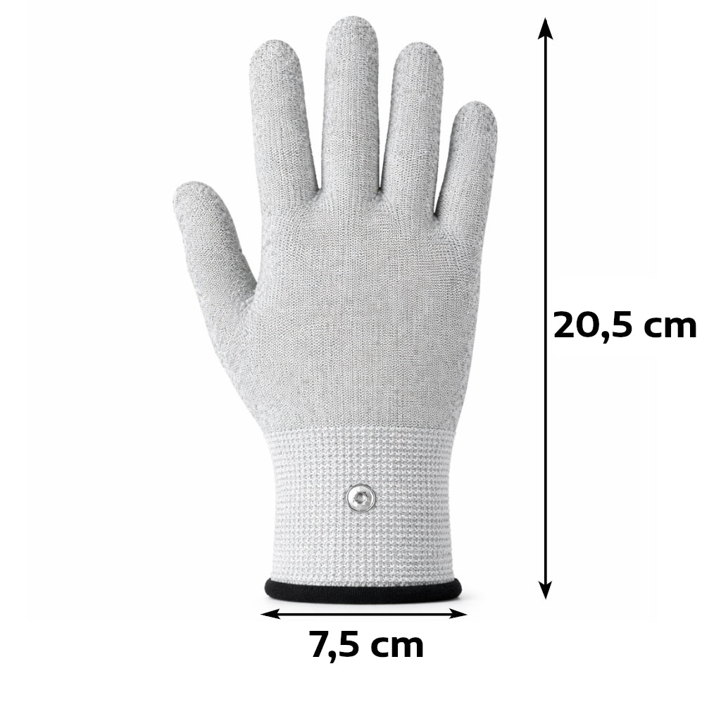 Rękawiczki Elektrody TENS EMS do Elektrostymulatora Masażera Rozmiar M elektrostymulacja