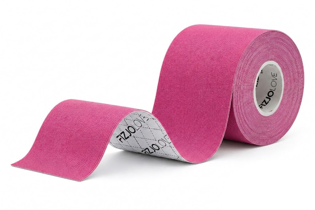 TAŚMA KINEZJOLOGICZNA DO TAPINGU TEJP KINESIO HIPOALERGICZNA WODOODPORNA