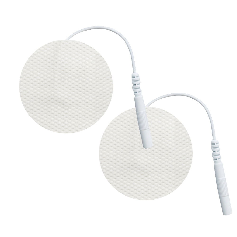 2x ELEKTRODA ŻELOWA ELEKTROSTYMULATOR TENS/EMS ELEKTRODY PARA OKRĄGŁE 4 CM