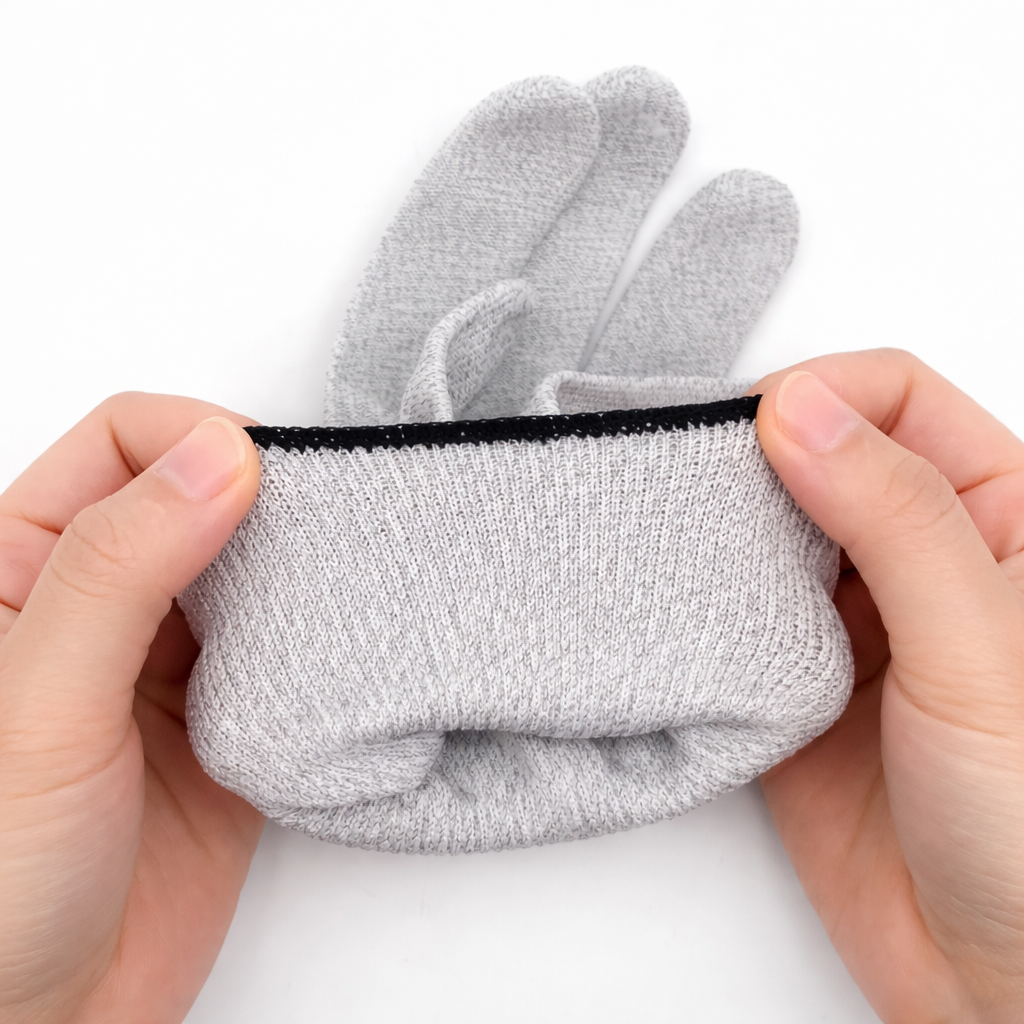 Rękawiczki Elektrody TENS EMS do Elektrostymulatora Masażera Rozmiar L elektrostymulacja