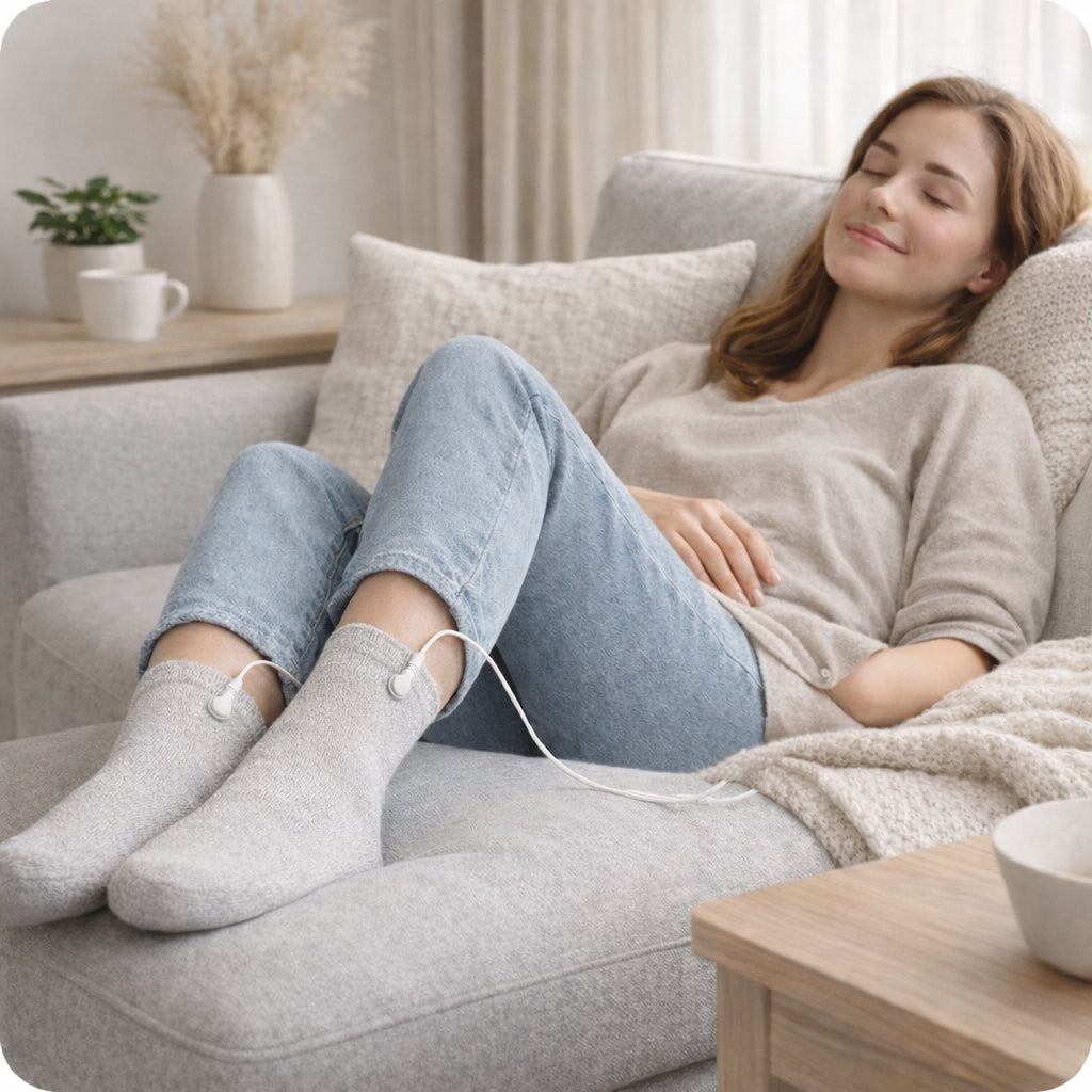 Skarpety do elektrostymulacji elektrostymulator Tens Ems