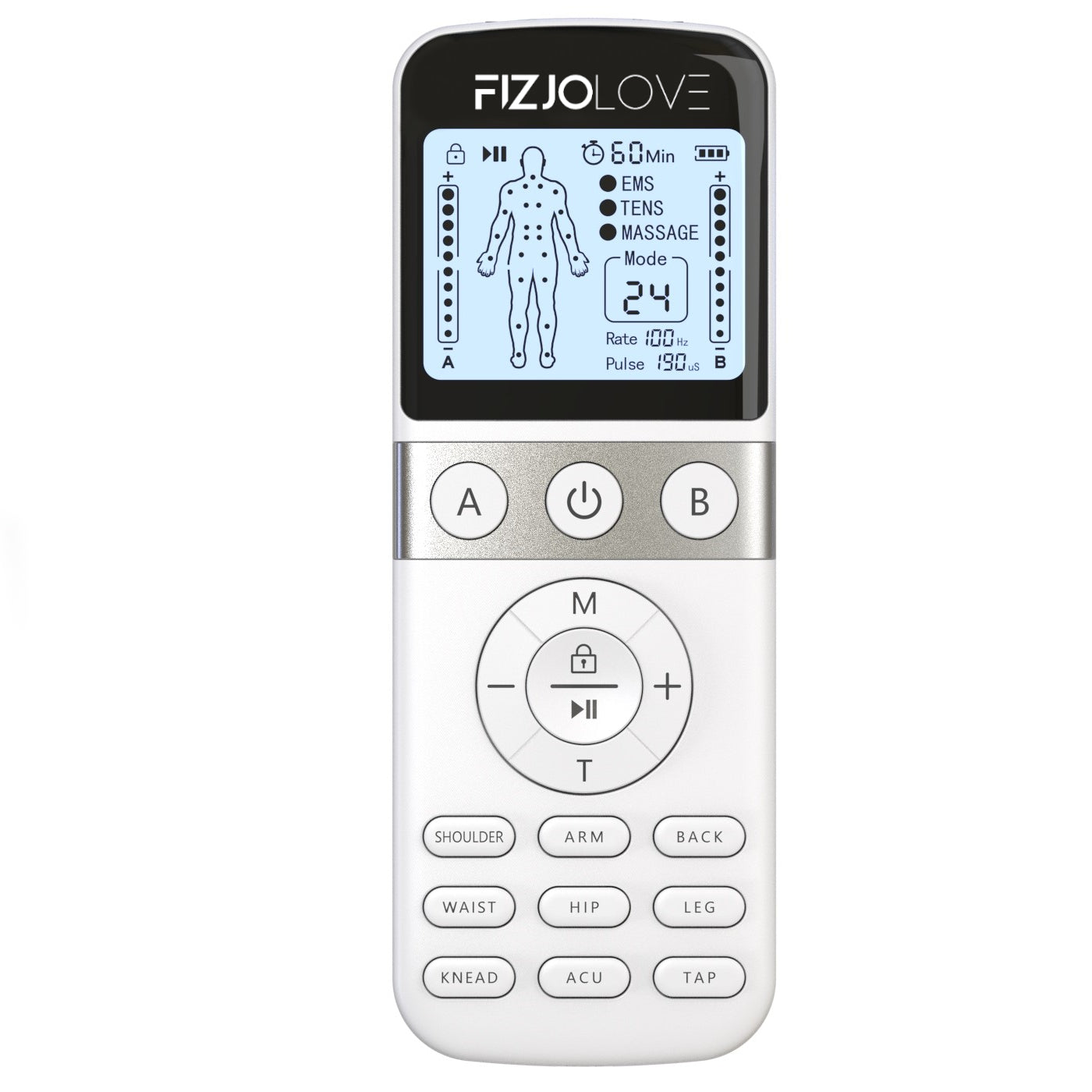 Elektrostymulator mięśni AS9024 Biały Fizjolove