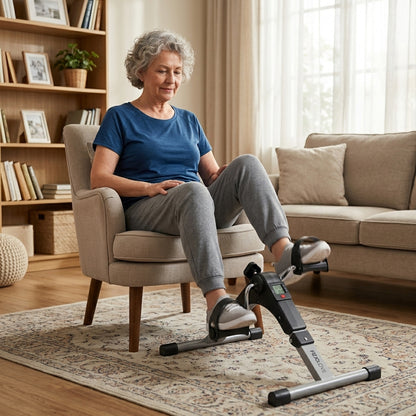 ROWER REHABILITACYJNY TRENINGOWY ROTOR ROWEREK DO ĆWICZEŃ RĄK I NÓG FIZJOLOVE Z LICZNIKIEM LCD
