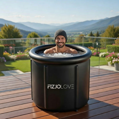 Beczka do Morsowania 320L Wanna Lodowa Przenośny Basen do Regeneracji Balia