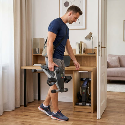 ROWER REHABILITACYJNY TRENINGOWY ROTOR ROWEREK DO ĆWICZEŃ RĄK I NÓG FIZJOLOVE Z LICZNIKIEM LCD