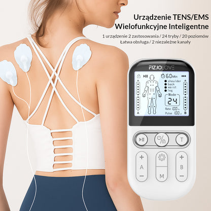 Elektrostymulator mięśni AS9026 Biały Fizjolove