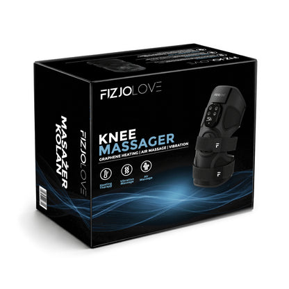 FIZJOLOVE MASAŻER NA KOLANO DO KOLAN BEZPRZEWODOWY GRZANIE PODCZERWIEŃ WIBRACJE