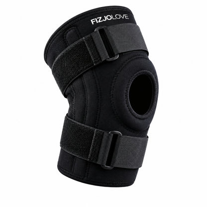 ORTEZA KOLANA XL STABILIZATOR Z FISZBINAMI OPASKA STAWU KOLANOWEGO RZEPKI FIZJOLOVE