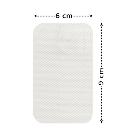 2x ELEKTRODA ŻELOWA ELEKTROSTYMULATOR TENS/EMS ELEKTRODY PARA 6x9 cm nakładki pady