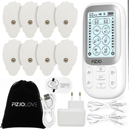 AS9020 White Fizjolove Muscle Electrostimulator