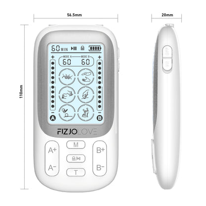 Elektrostymulator mięśni AS9020 Biały Fizjolove
