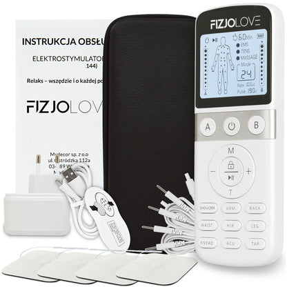 Elektrostymulator mięśni AS9024 Biały Fizjolove