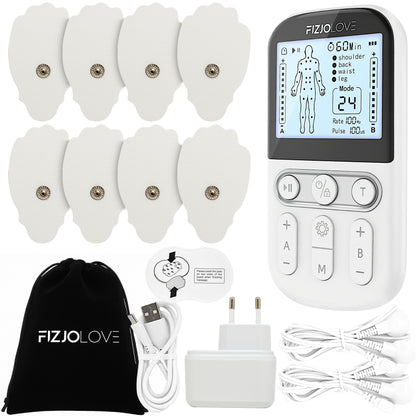 Elektrostymulator mięśni AS9026 Biały Fizjolove