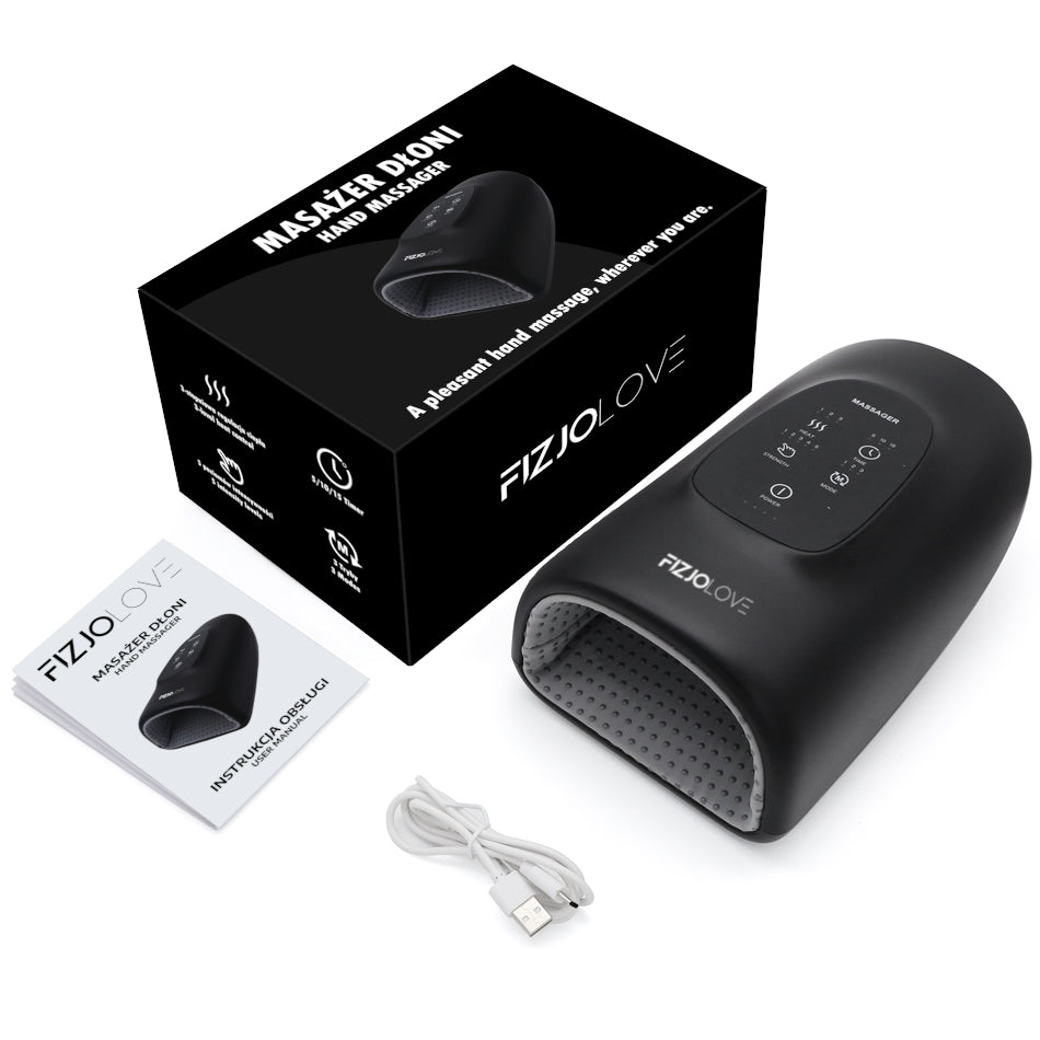 MASAŻER BEZPRZEWODOWY DO DŁONI RĄK NADGARSTKÓW Z GRZANIEM AKUPRESURA