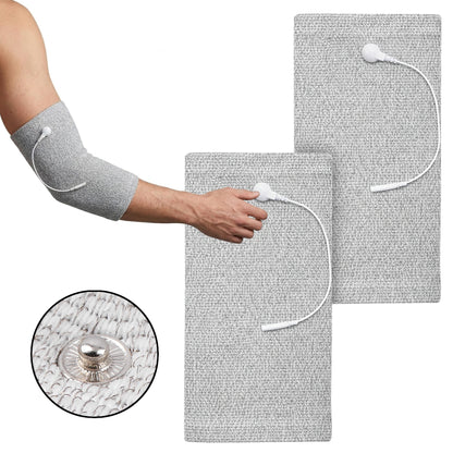 Opaski na łokieć do elektrostymulacji elektrostymulator Tens Ems opaska 2 sztuki