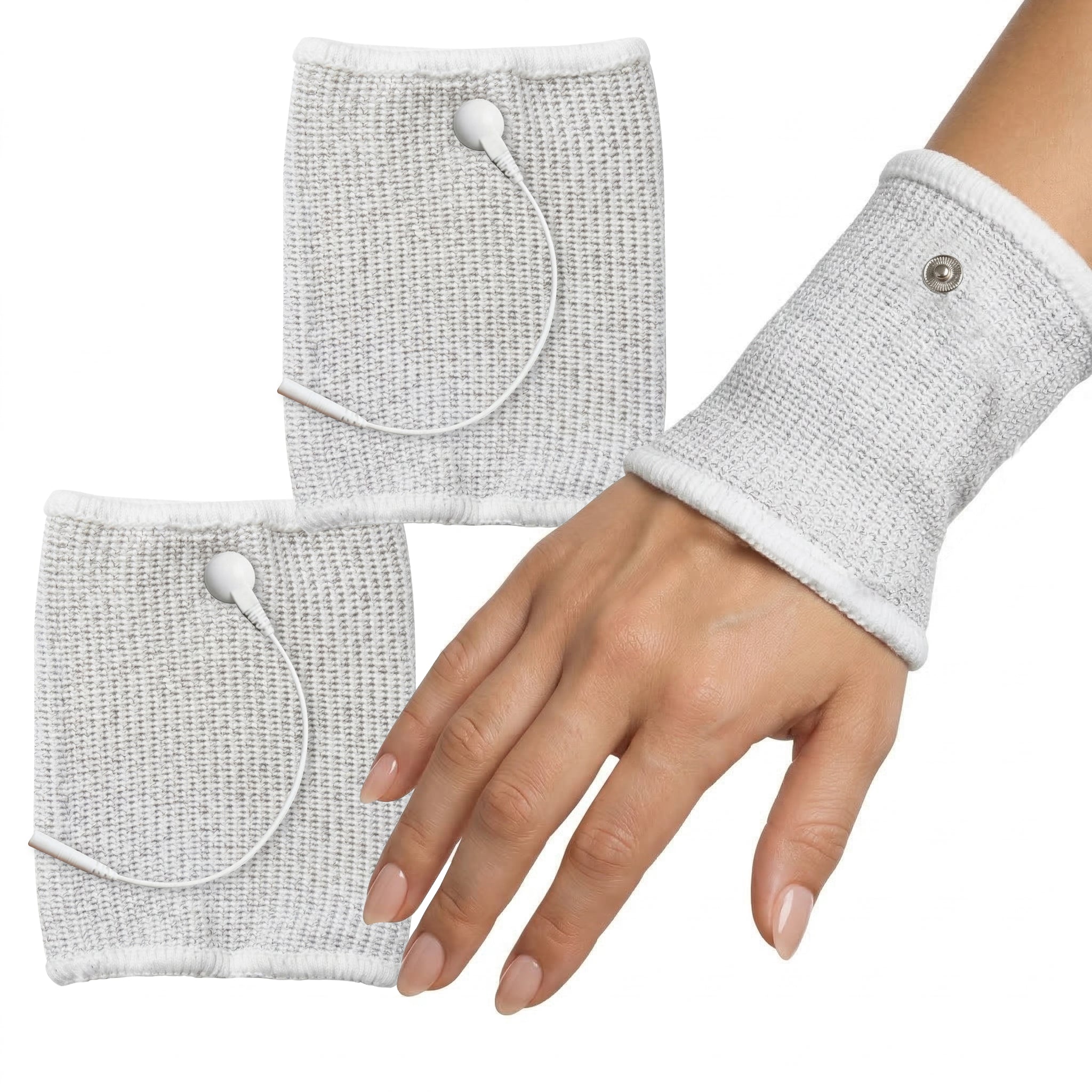 Opaski na nadgarstek do elektrostymulacji elektrostymulator Tens Ems opaska 2 szt