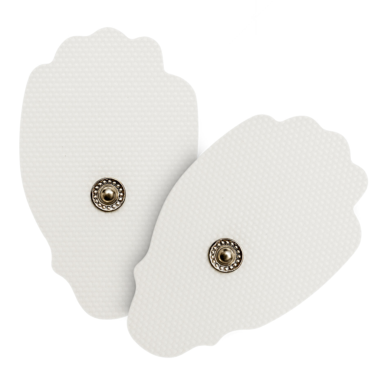 Elektrody żelowe białe snap 7x4,5 cm 16 sztuk