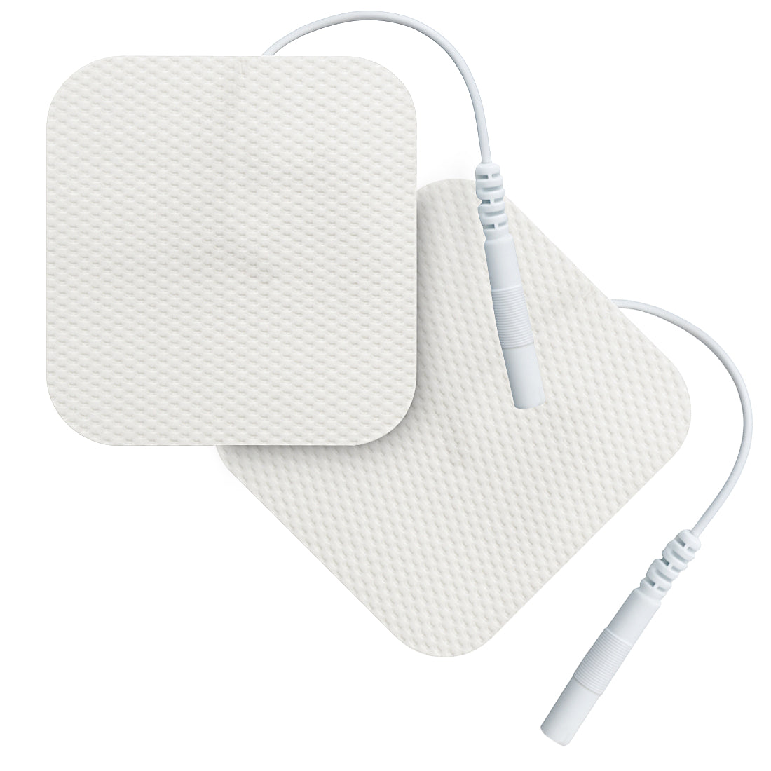 Elektrody żelowe białe 5x5 cm 4 sztuki