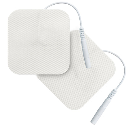 Elektrody żelowe białe 5x5 cm 16 sztuk
