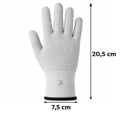 Rękawiczki Elektrody TENS EMS do Elektrostymulatora Masażera Rozmiar M elektrostymulacja