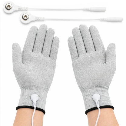 Rękawiczki Elektrody TENS EMS do Elektrostymulatora Masażera Rozmiar L elektrostymulacja