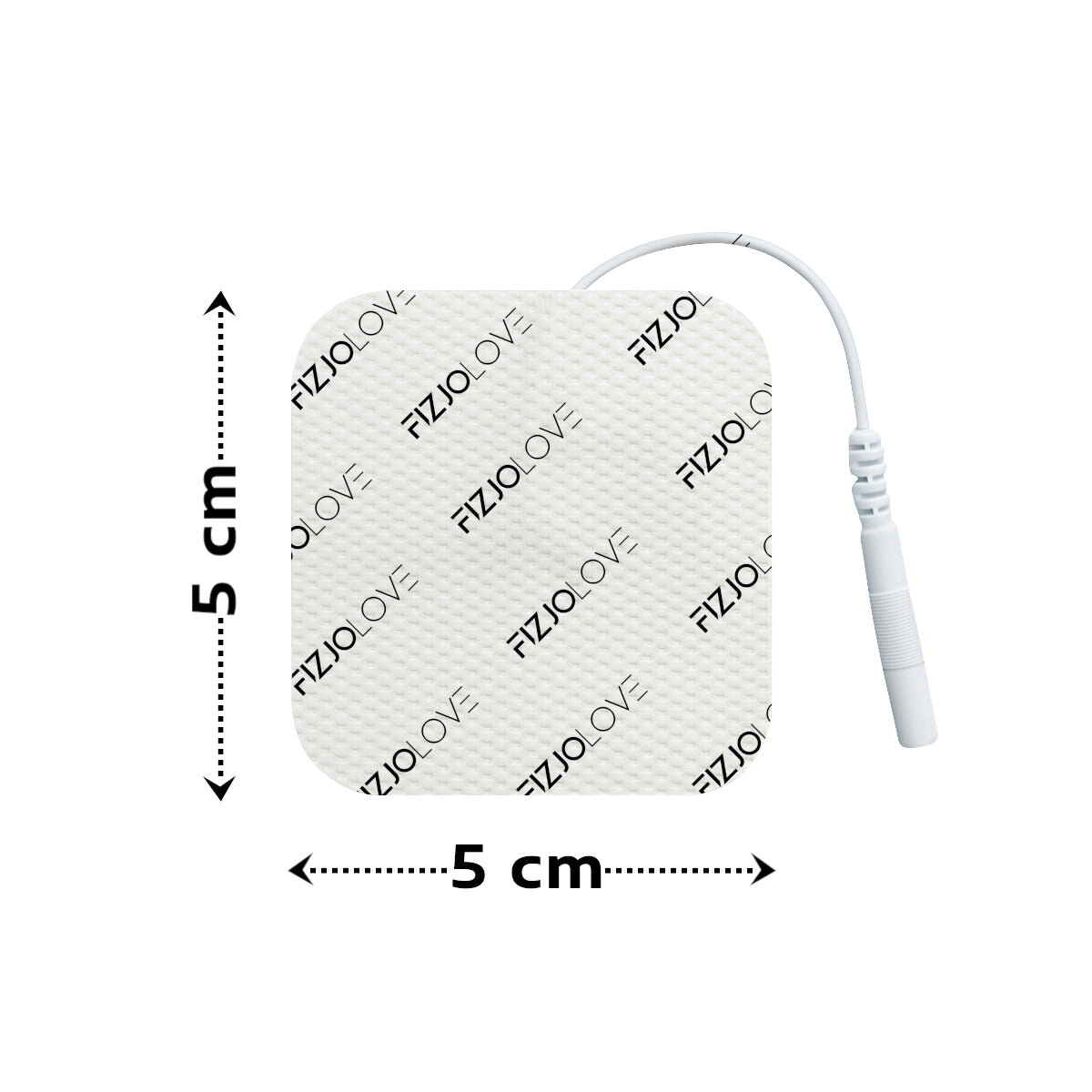 16x ELEKTRODA ŻELOWA ELEKTROSTYMULATOR TENS/EMS ELEKTRODY 8 PAR 5x5 cm