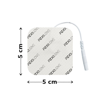 16x ELEKTRODA ŻELOWA ELEKTROSTYMULATOR TENS/EMS ELEKTRODY 8 PAR 5x5 cm