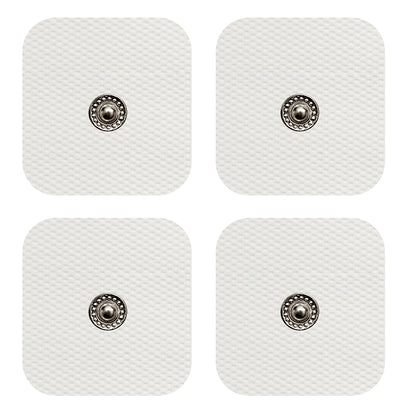 4x ELEKTRODA ŻELOWA ELEKTROSTYMULATOR TENS/EMS ELEKTRODY 2 PARY 5x5 cm SNAP