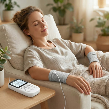 Opaski na nadgarstek do elektrostymulacji elektrostymulator Tens Ems opaska 2 szt
