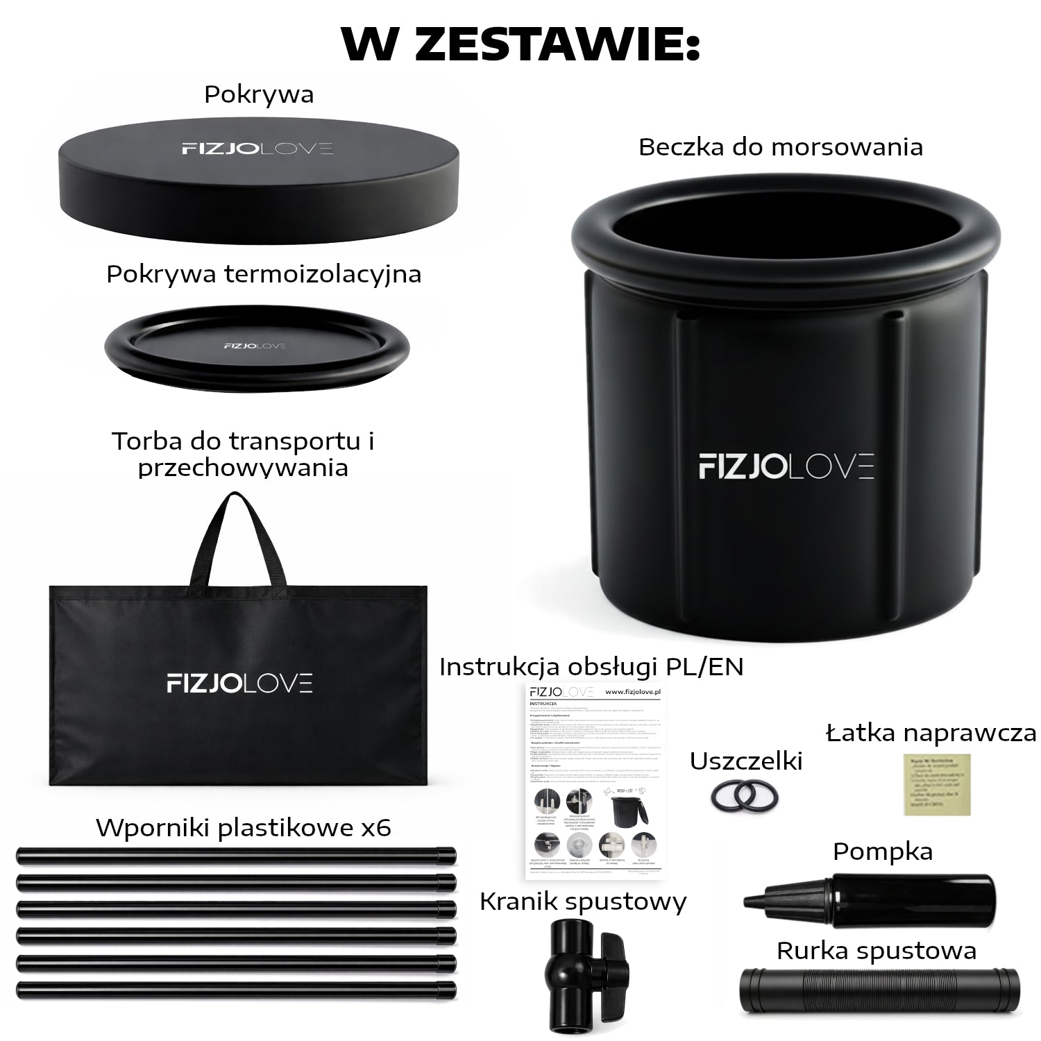 Beczka do Morsowania 320L Wanna Lodowa Przenośny Basen do Regeneracji Balia